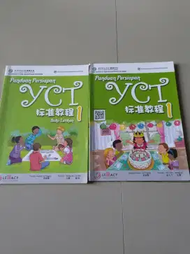 Panduan Persiapan YCT 1 Buku Paket Dan Buku Latihan