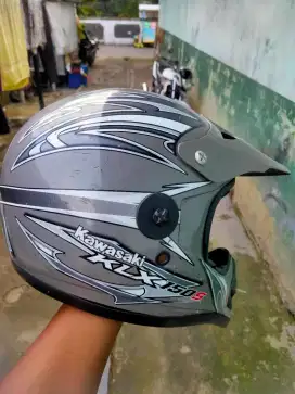 Helm kawasaki full face