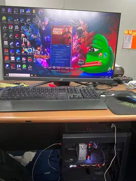 Komputer gaming + monitor gaming 2k