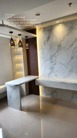 For Rent: apartment mahata margonda