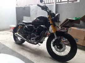 DIJUAL MOTOR CUSTOM HONDA BOBBER TRACKER R25 Terawat