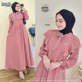 Busana muslimah dress maura