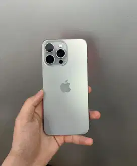 Iphone 15 promax 1 TB warna silver ex inter amerika