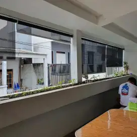 Roller blinds outdoor anti air