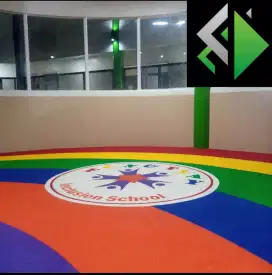 Rubber Flooring Playground (Lantai Karet)