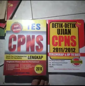 Buku soal dan tes CPNS