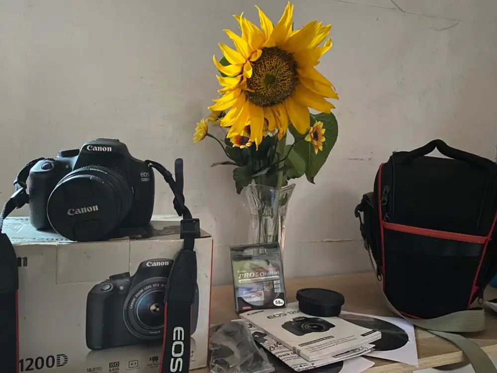 For Sale Canon 1200D Area bandung Siap Pakai