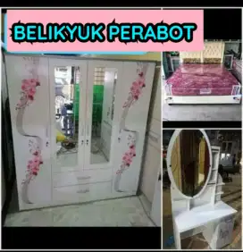 Sehat hantaran nikahan ,lemarimeja hias,tempat tidur exclusive premium