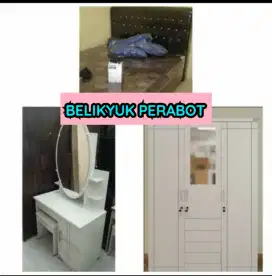 Set hantaran nikahan lemari tempat tidur meja hias exclusive premium