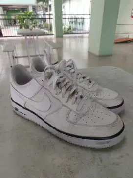 Sepatu Nike Air Force 1 White Outline Original Size 45 Pribadi