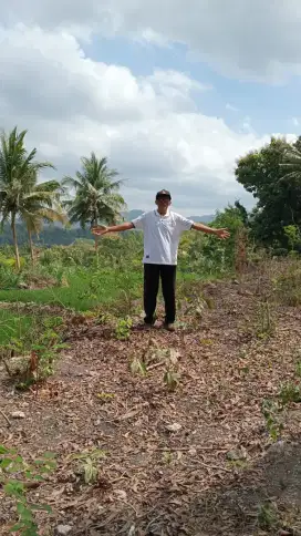 Tanah dengan View persawahan sangat indah