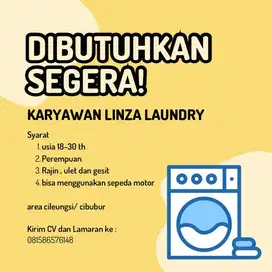 Lowongan Kerja Staff Laundry