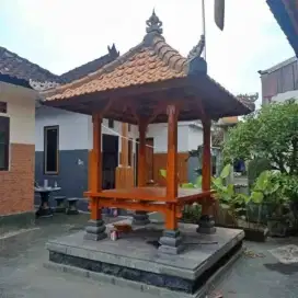 Gazebo Kayu untuk taman