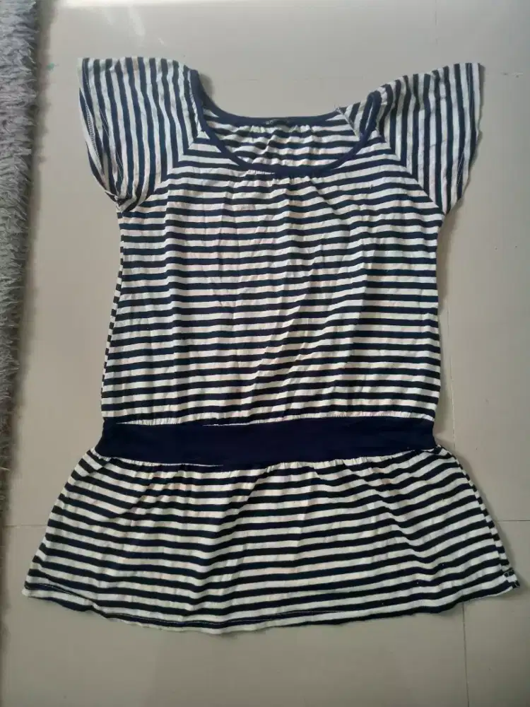 Middi dress strip