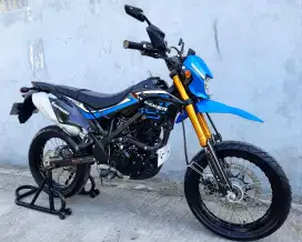 Dtracker SE Biru Mulus 97% KM 4rb Kawasaki D-tracker 150 2023