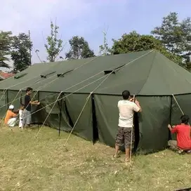 tenda militer komando pleton