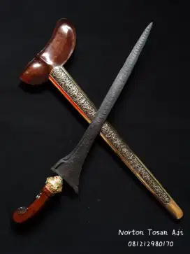 Keris Ageman pamor kethip