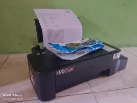 Printer Epson L120 ink tenk lengkap kabel Siap pakai