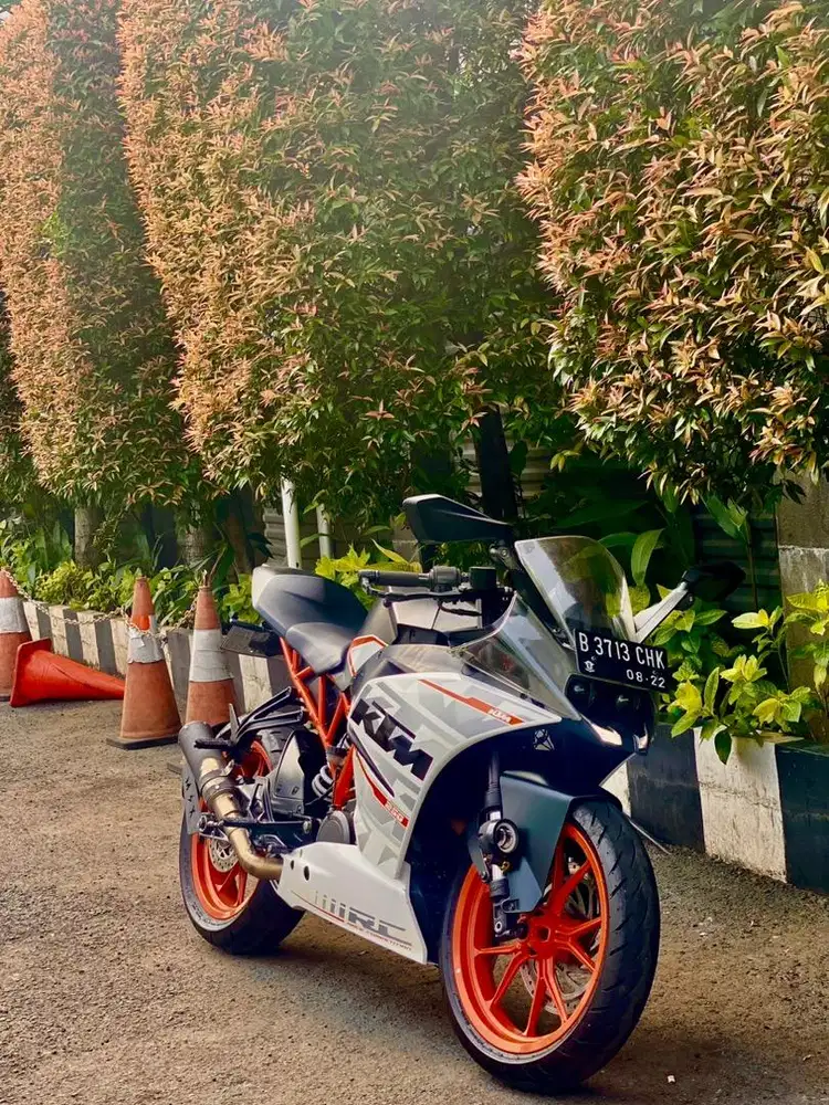 For sale KTM RC 250 th perakitan 2017 pemakaian 2018