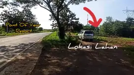 TANAH PINGGIR JALN 5.868 M  AREA WISATA KELILING DUNIA KOTA MAJALENGKA