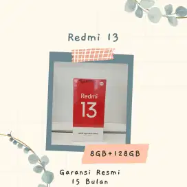 Redmi 13 8GB/128GB Garansi Resmi Indonesia 15 Bulan.