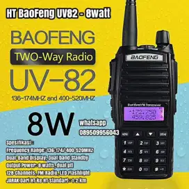 ht BaoFeng uv82 new 8watt murah