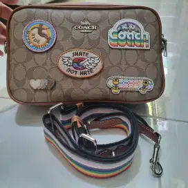 *Nett* Camera bag sling bag signature coklat cokleat ccoachh