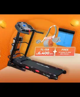 Treadmill elektrik TF 138 otomatis inclene