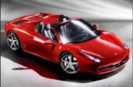 Dicari Ferrari 458 Spider Warna Red KM Rendah