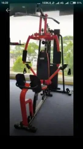 Home gym TF 014 red iron
