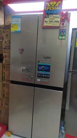 KULKAS 4 PINTU SHARP