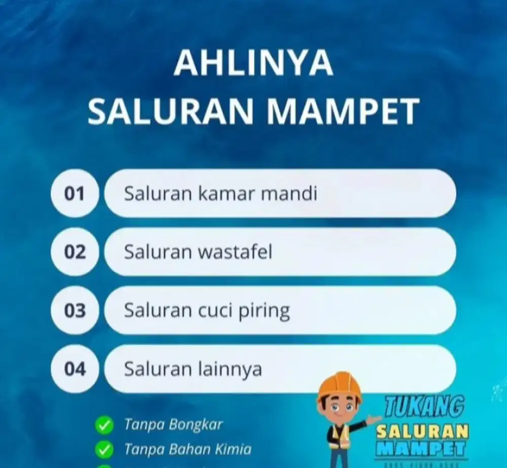Jasa Pipa Mampet Palembang