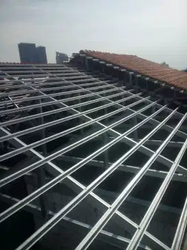 #rangka dan atap baja ringan surabaya termurah#