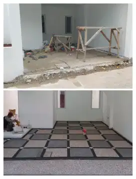 Carport garasi mobil eksklusif