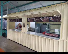 Container booth untuk usaha, masih baguuuss