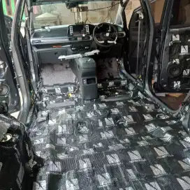 Pemasangan peredam mobil NK-48