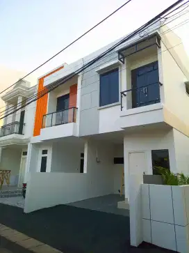 Dijual Rumah Baru Minimalis Modern 2 Lt di Cempaka Putih Jakarta Pusat