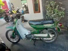 Yamaha v75 asli warna hijau pajak hidup