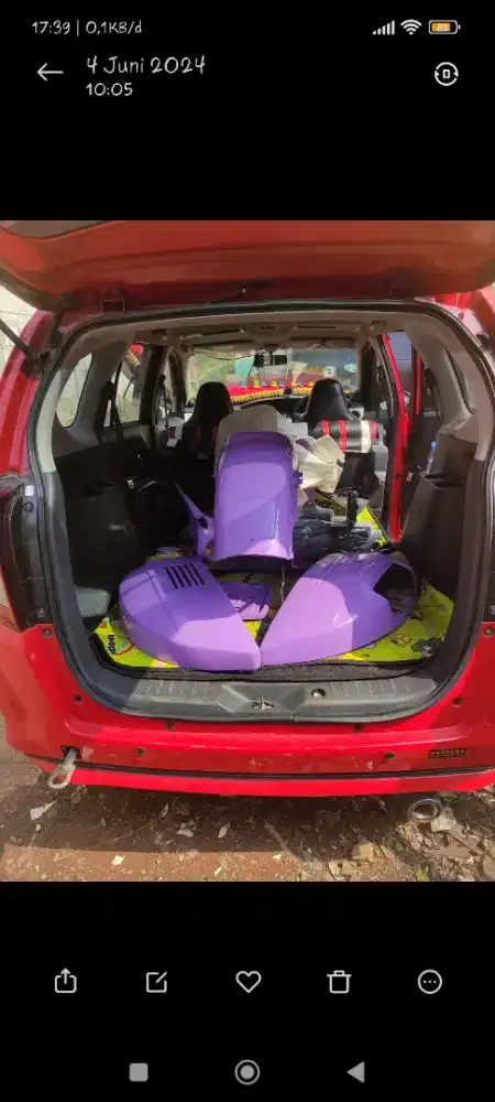 Vesva super 1975 only bpkb full restorasi