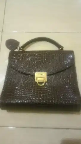 Tas Vintage Prive Roma Croco