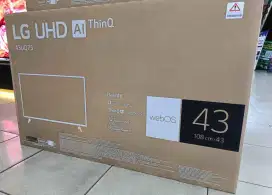 LG smart tv 43 inch 4k UHD baru