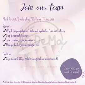 Loker Nail Artist/Eyelashes/Reflexy Therapist