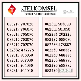 nomor cantik telkomsel part 2