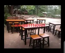 Meja kursi cafe meja kursi warung