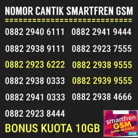 NOMOR CANTIK SMARTFREN GSM TRIPLE