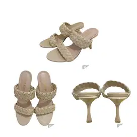 Heels Wanita Peter Keiza - Apricot