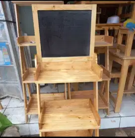 Rak 3 Susun Buku, Rak, Rak 3 Susun Papan Nama, Rak Display Produk