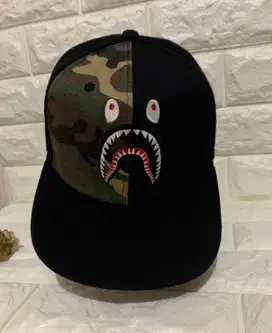 Bape hat topi authentic jahitan halus tebal