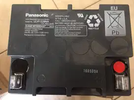 BATERAI/BATTERY KERING PANASONIC 12V 28AH / LC-P1228NA