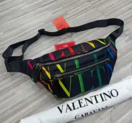 WAISTBAG VALENTINO RAINBOW BRANDED IMPORT